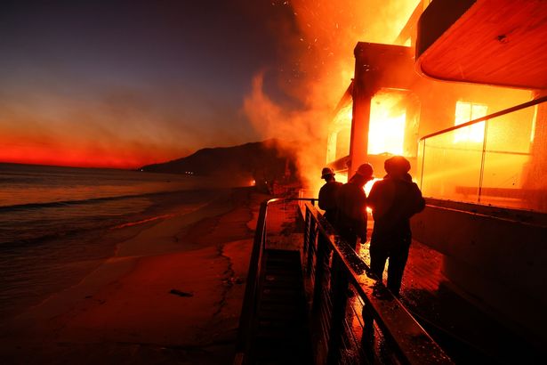 Mel Gibson's house burns down amid wildfires while he's on podcast blasting California governor