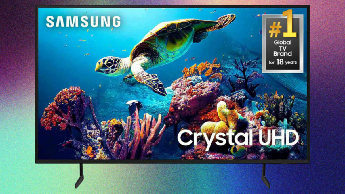 Get this budget-friendly Samsung 55-inch 4K Crystal UHD for under $300