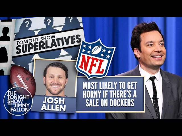 Tonight Show Superlatives: 2024 NFL Season – Ravens and Bills | The Tonight Show