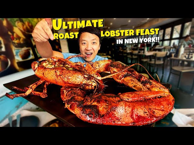 ULTIMATE “Choose Your Seafood” Roast LOBSTER FEAST & MUST TRY Pizza in New York