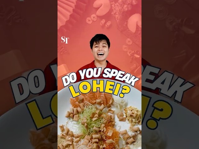 Do you speak lohei? Here’s what you can say when laying out your yusheng