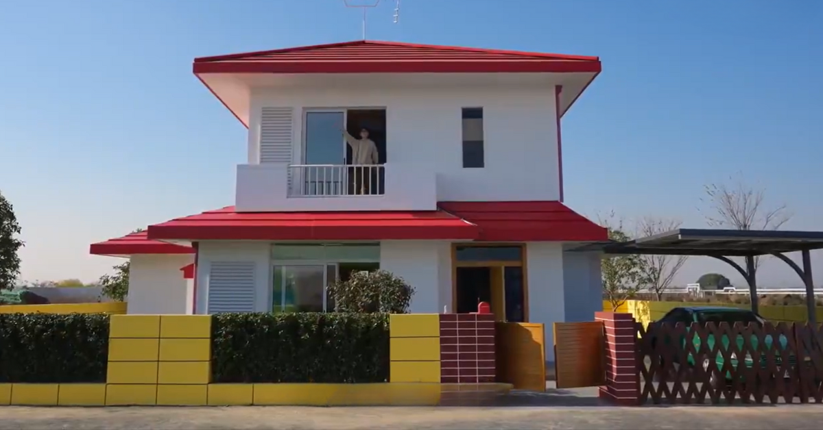 Chinese Man Builds Life-Sized Crayon Shin-chan House, Reviving His Village and Childhood