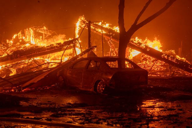 Hollywood stars' electric cars could become toxic ‘ticking time bombs' after LA fires