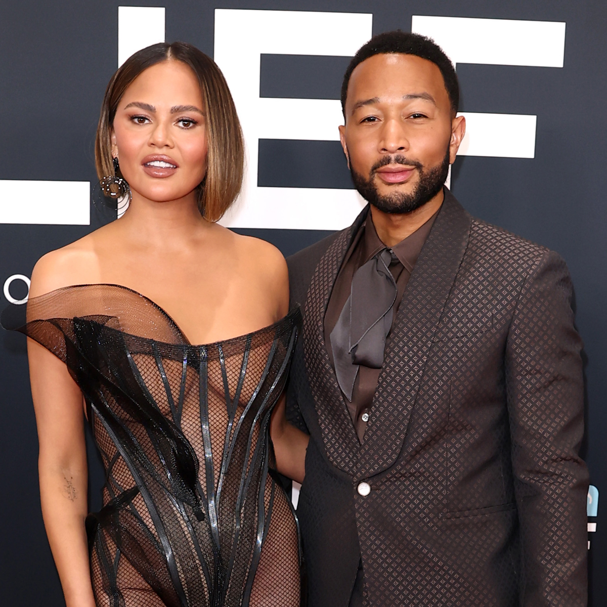 Grammys 2025: Chrissy Teigen Turns Heads in Nearly Naked Dress Alongside John Legend