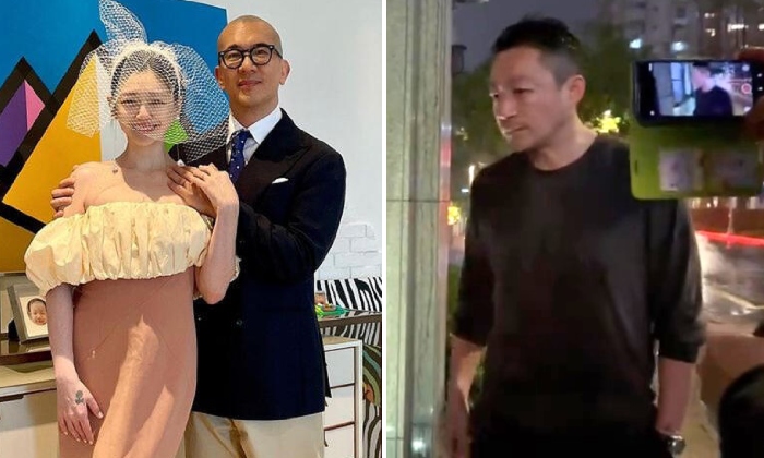 Barbie Hsu's husband calls out 'evil-hearted people' who 'pretend to be sad while walking in the rain'