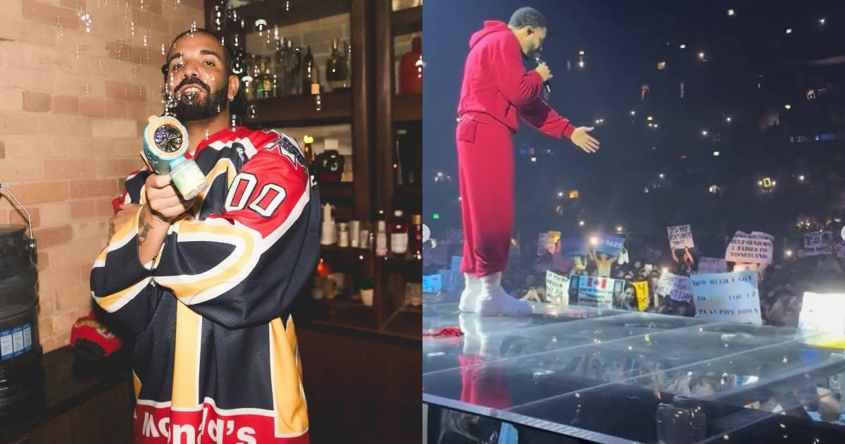 Drake gives pregnant fan $40k after spotting her at his concert