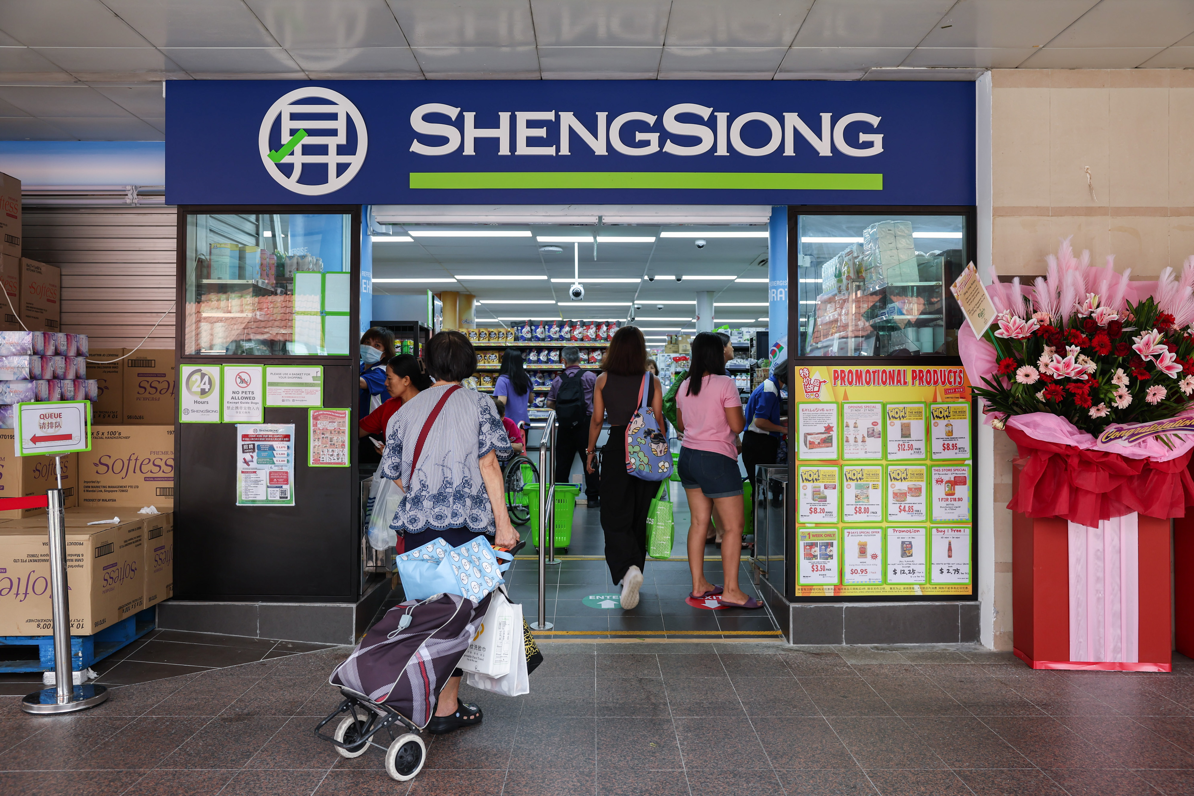 Sheng Siong to offer 4% discount for blue Chas card holders every Thursday from March