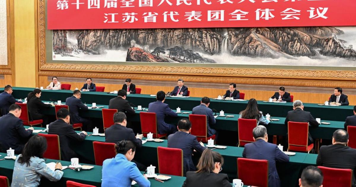 习近平:为中国发展作贡献 经济大省要挑大梁