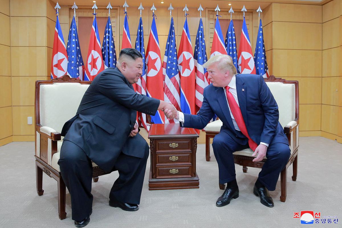Trump says he still has good relations with leader of ‘nuclear power’ North Korea
