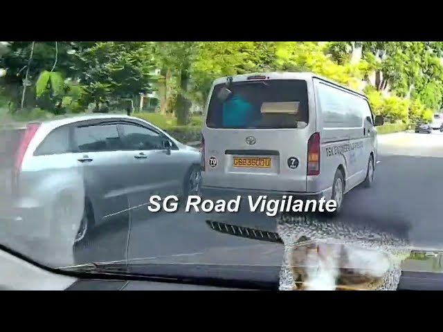aye lane changing accident btw honda stream and toyota hiace