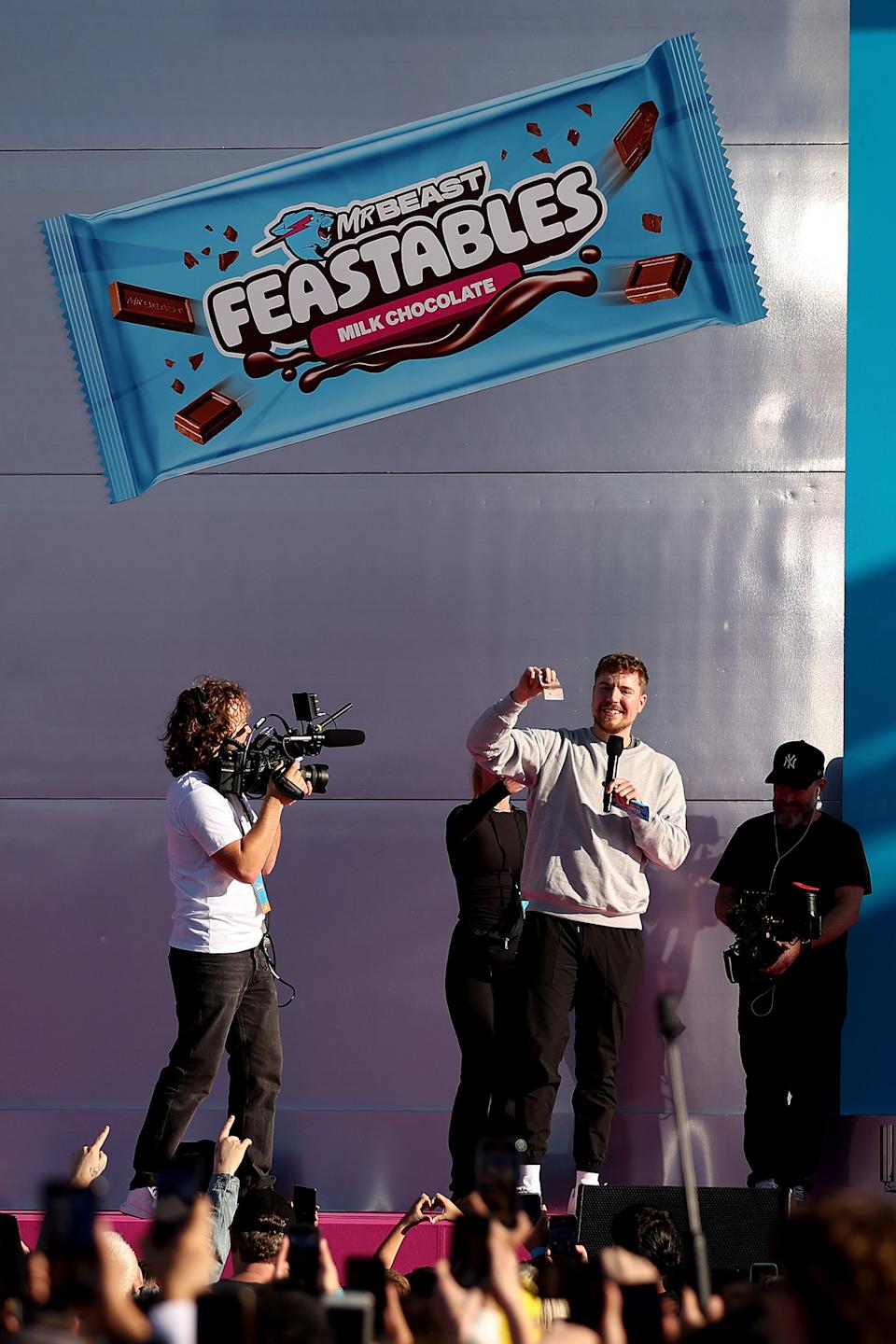 YouTube’s biggest star MrBeast makes more money from chocolate than videos