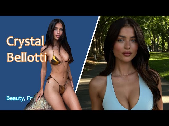 Crystal Bellotti, Australian model, social media influencer | Biography, Lifestyle, Career | BF&G