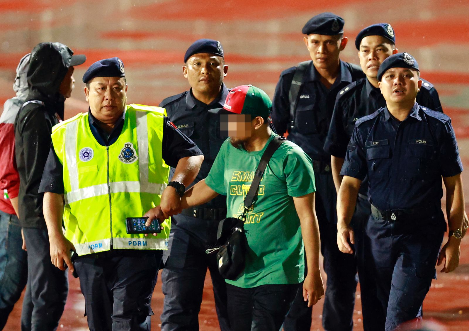 Spectator detained for firecracker incident at Sarawak Stadium