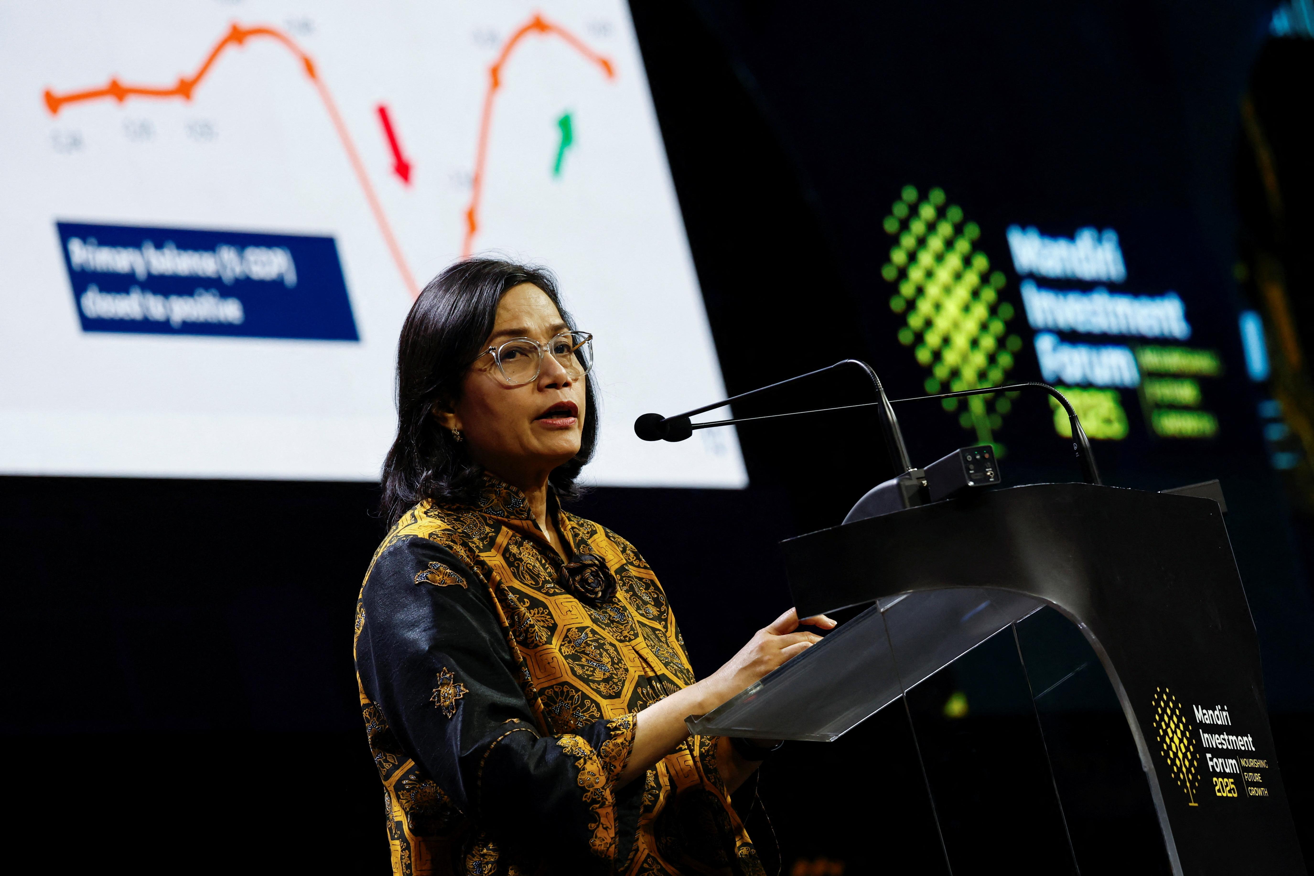 Indonesia’s Deputy Speaker denies Finance Minister Sri Mulyani stepping down