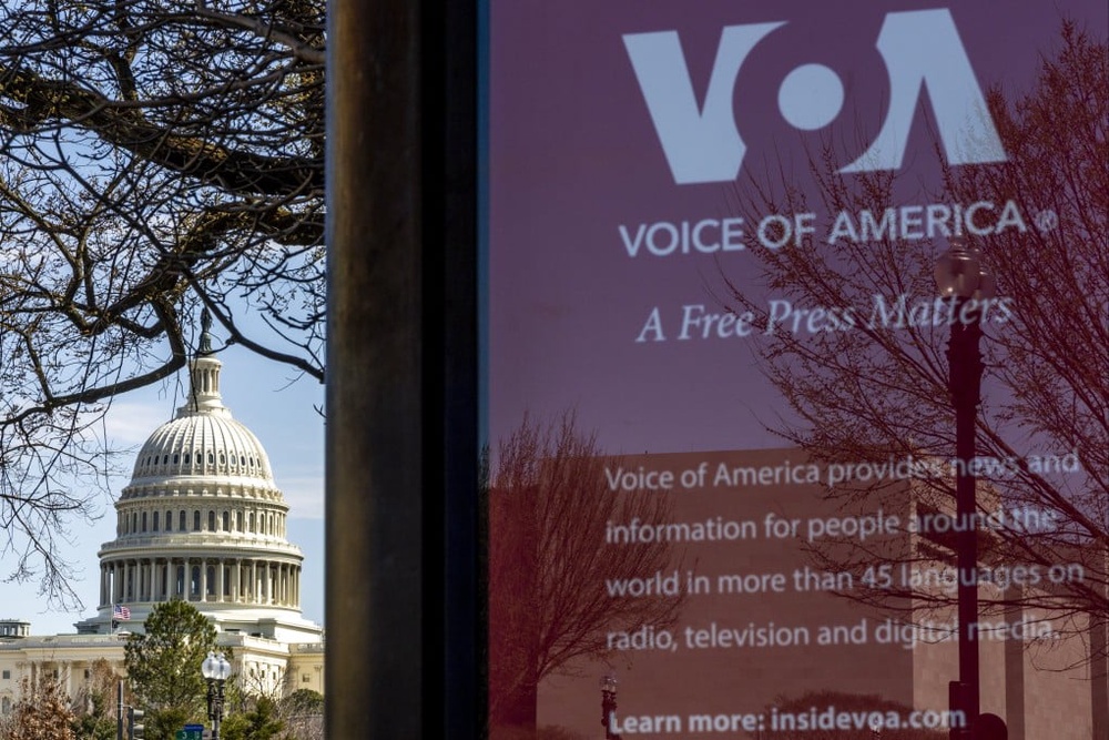 China’s Global Times praises Trump funding cuts to Voice of America, Radio Free Asia
