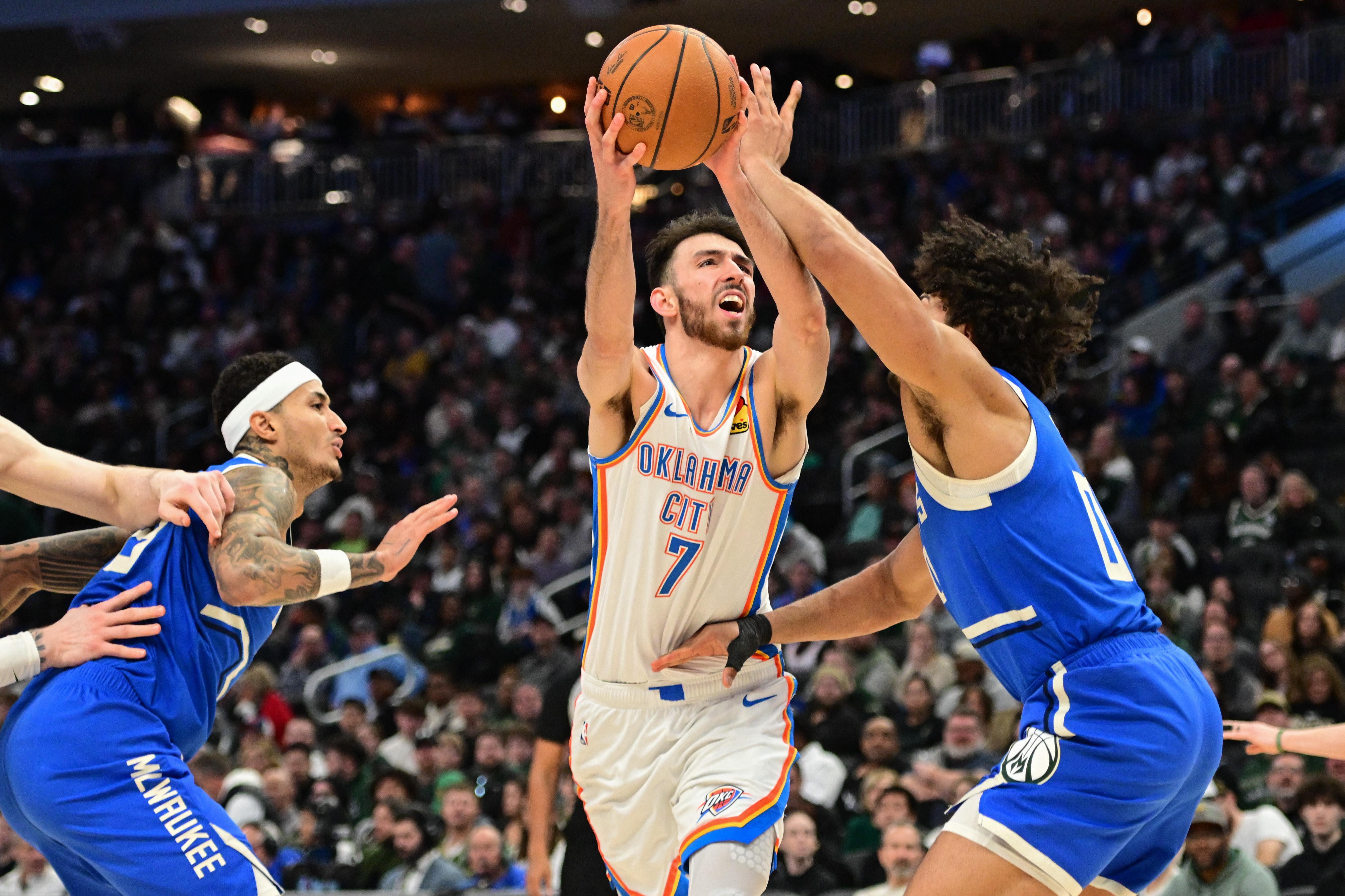 Rising OKC Thunder and sliding Philadelphia 76ers to collide in Oklahoma City