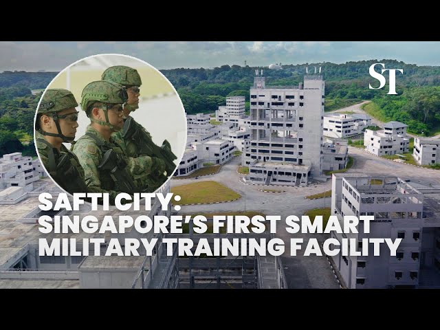 Safti City: Singapore’s first smart military training facility