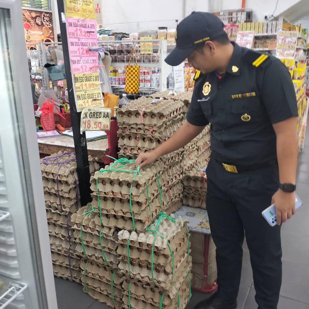Raya 2025 maximum pricing scheme for Sibu Division lists 22 items