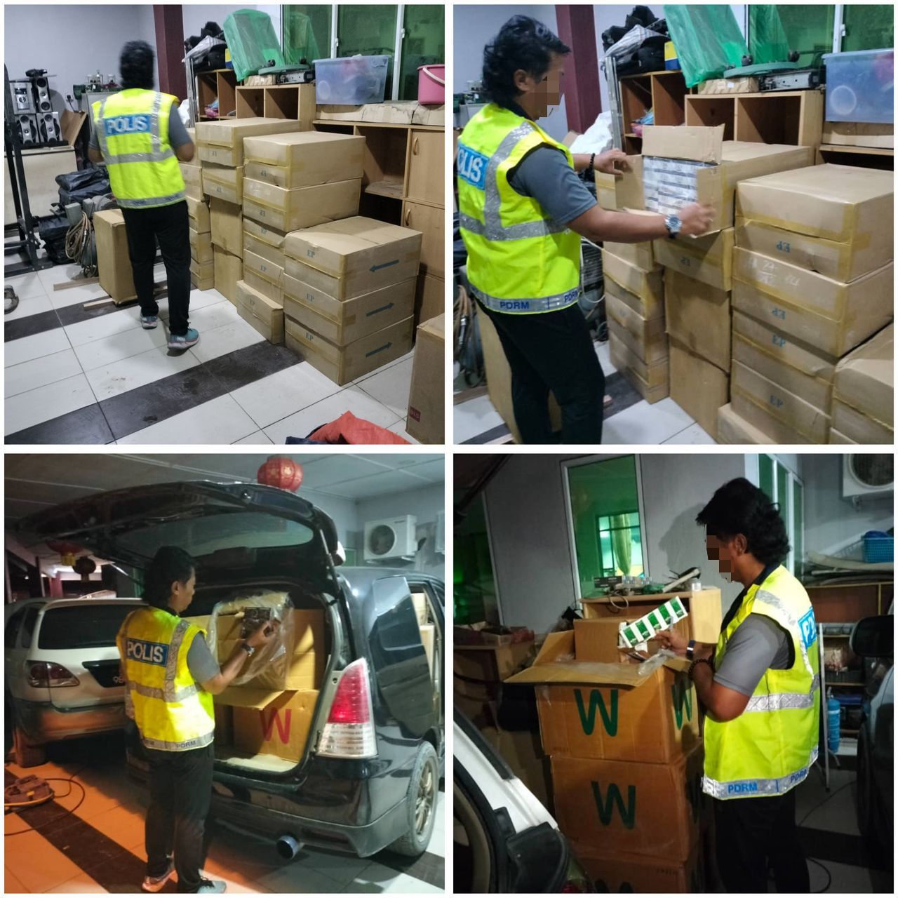 GOF scores RM3 mln in seizures from four raids across state