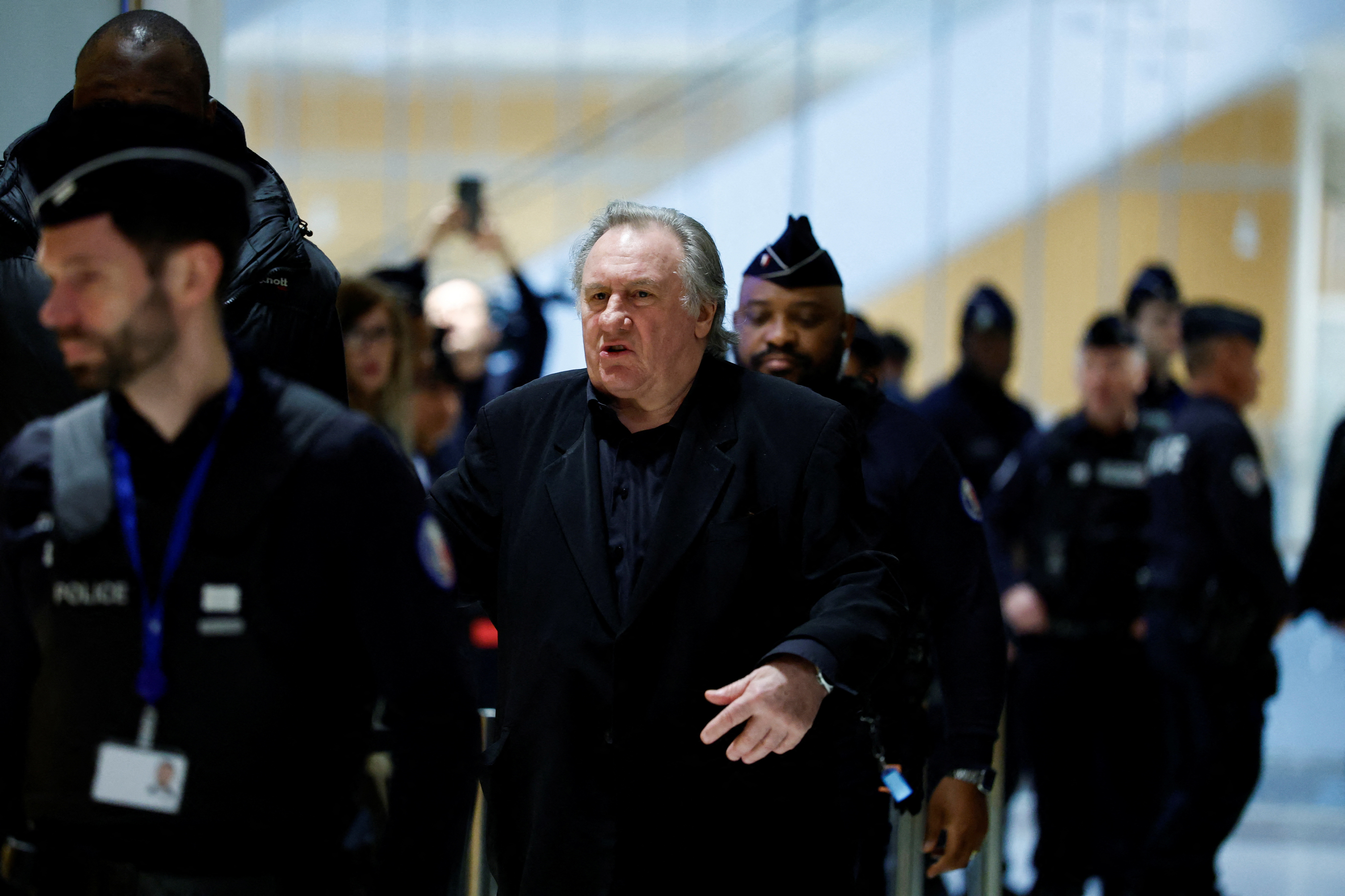 Actor Depardieu says hand on the buttocks is not sexual assault, tells court he did not touch plaintiff