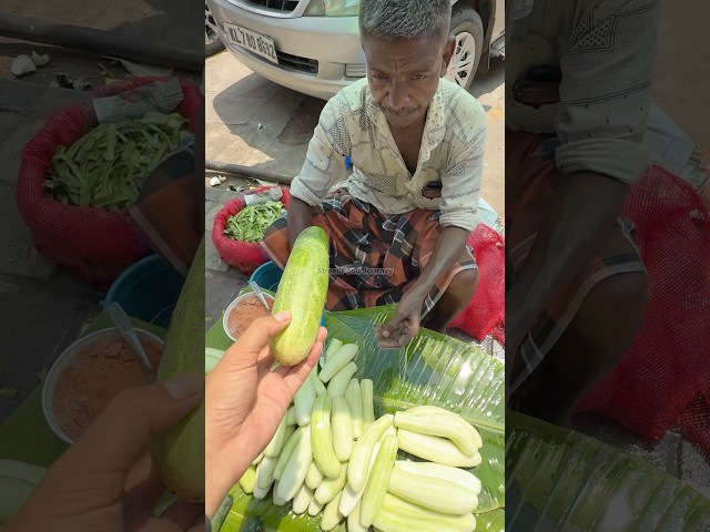 Perfect Cucumber Cutting in India - Fruit Cutting Skills