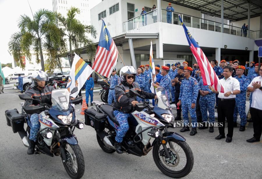 Drones and volunteers lead Civil Defence Force's Aidilfitri safety campaign