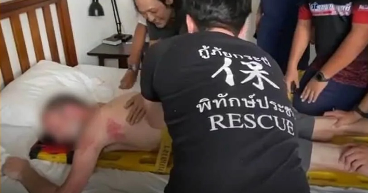 Dutch Tourist Runs around without clothes at Krabi Hotel, Injures Himself in Fall