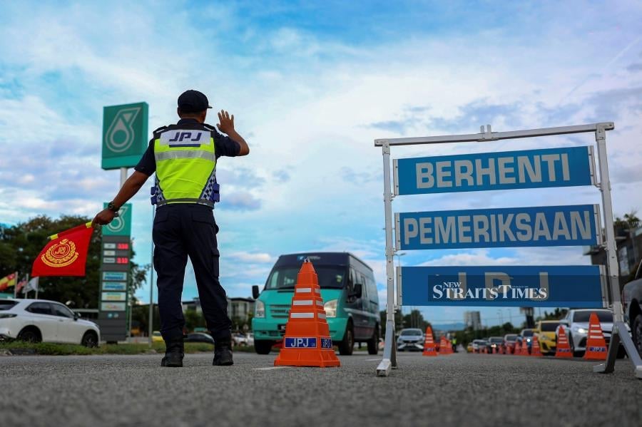 313 summonses issued in Perlis Hari Raya traffic crackdown