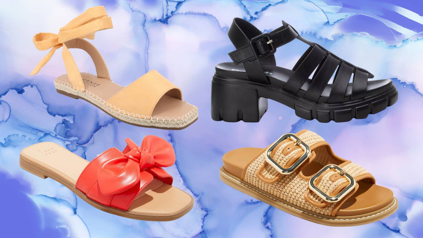 12 Super Cute Sandals At Target For Your Next Warm Weather Getaway