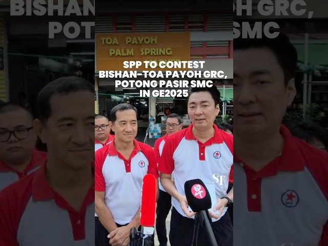GE2025: SPP to contest Bishan-Toa Payoh GRC, Potong Pasir SMC