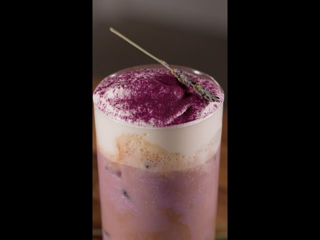 Purple Sweet Potato Latte