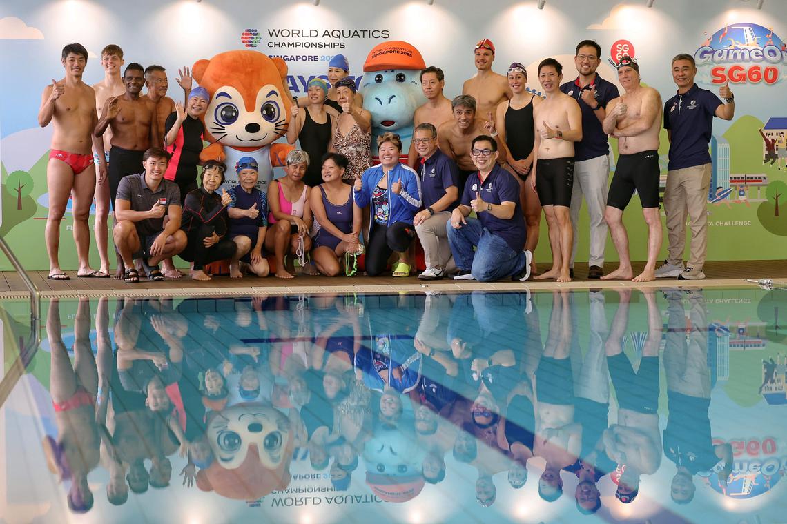 Singaporean swimmers gearing up to shine at world c’ships, 100 days out