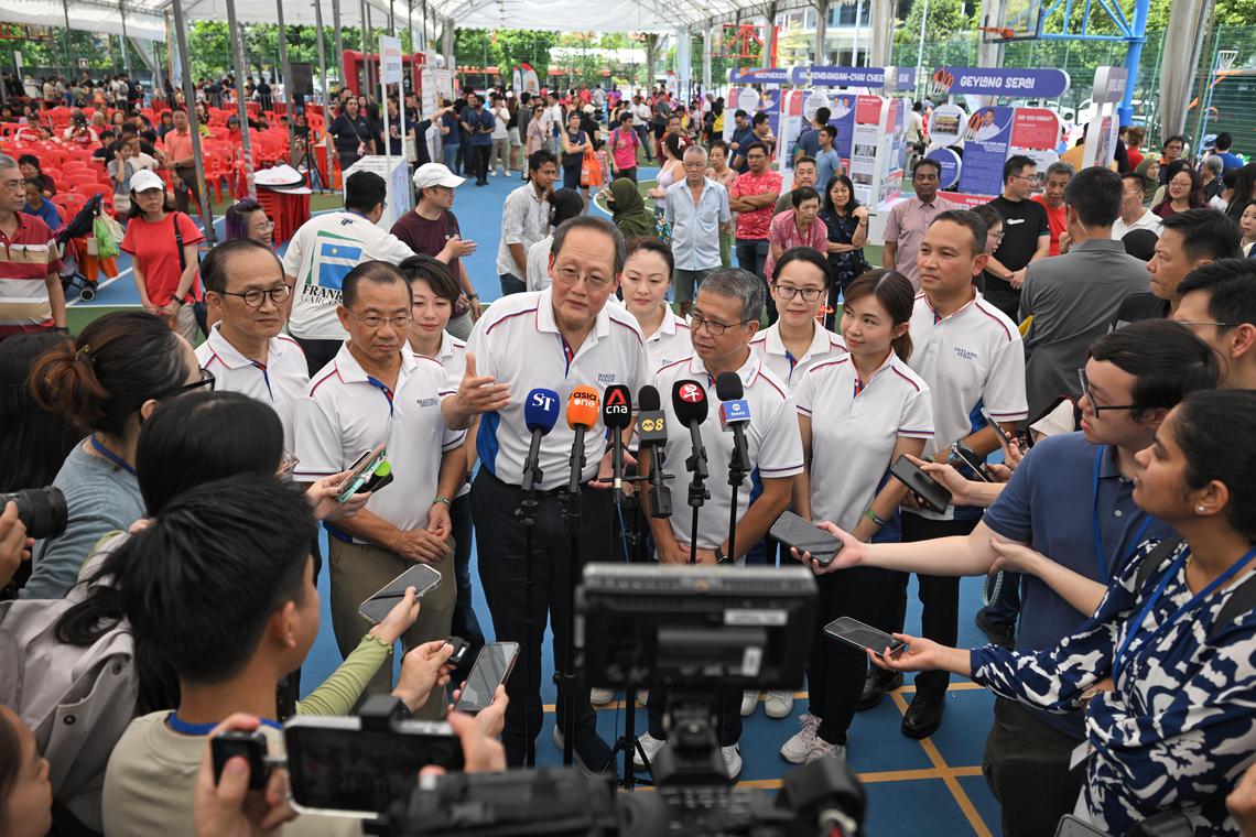 GE2025: Potential PAP candidate Gho Sze Kee spotted at Marine Parade SG60 event