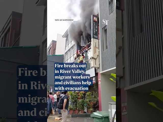 Fire breaks out in River Valley building on April 8