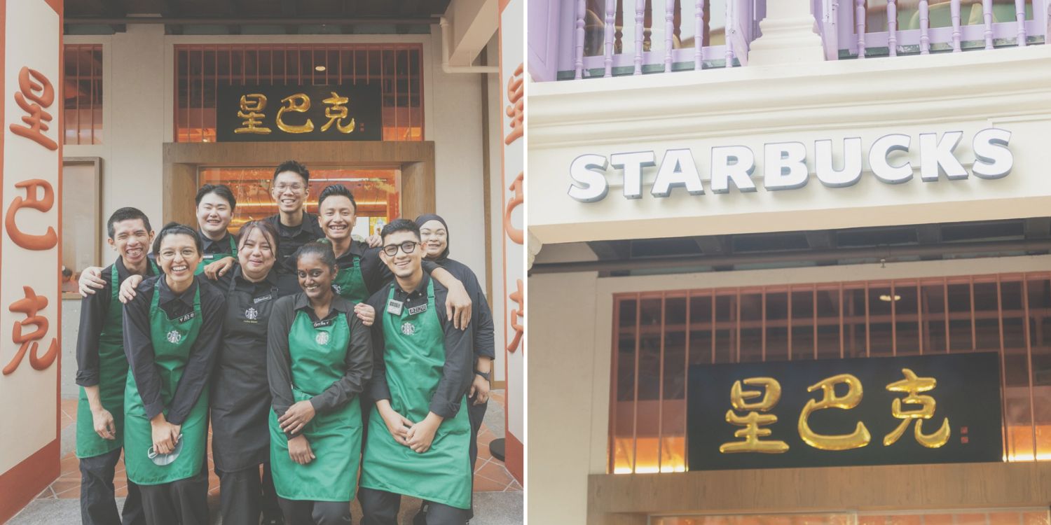 Starbucks on smith street unveils Chinese signboard after 6-month collab with local calligrapher & wood carver