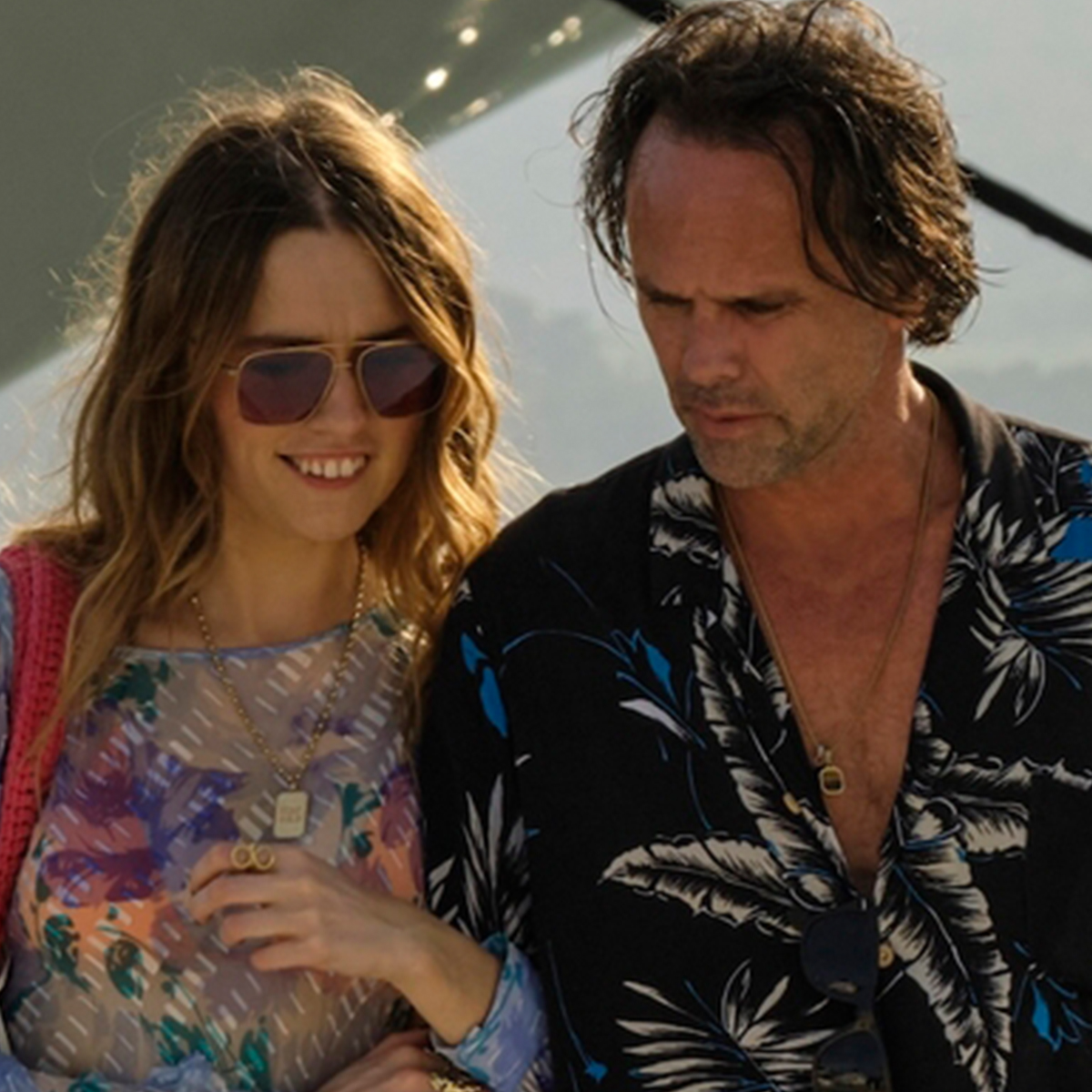 White Lotus' Walton Goggins and Aimee Lou Wood Break Silence on Feud Rumors in Joint Interview