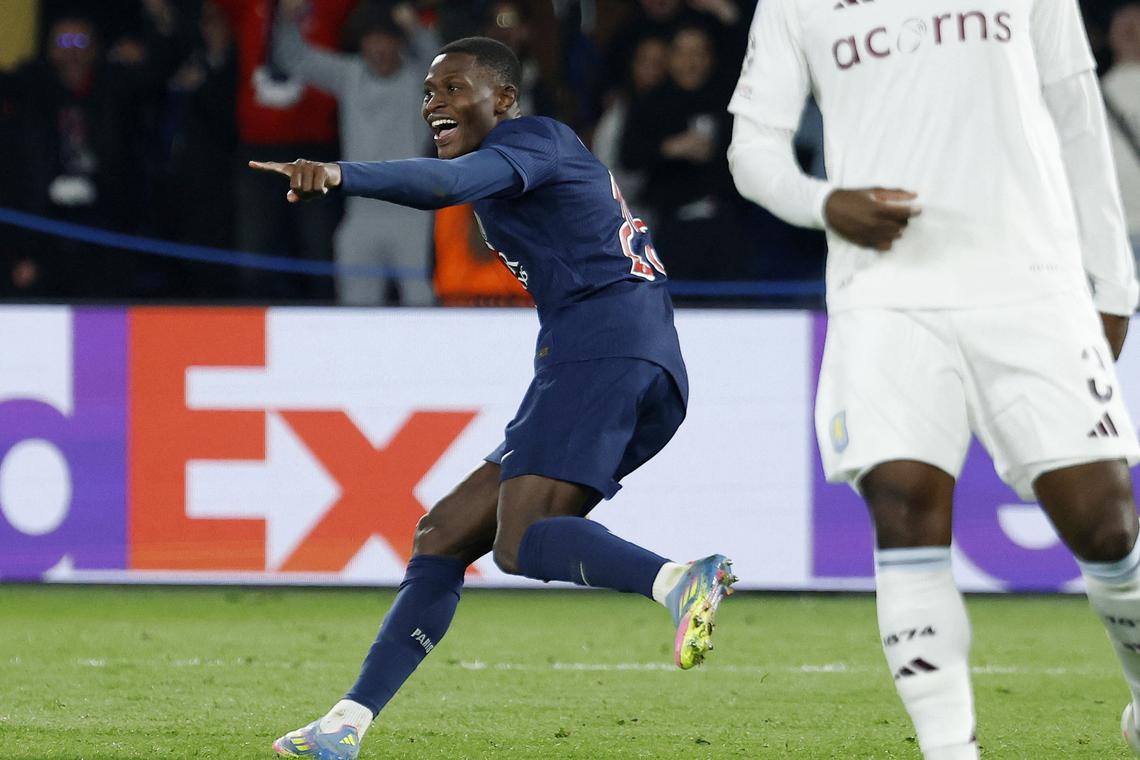 Late goal against Villa a tie changer for dominant PSG