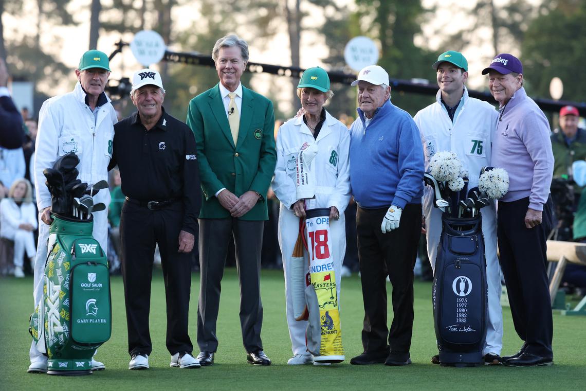 Honorary Masters starters pick McIlroy to complete Grand Slam