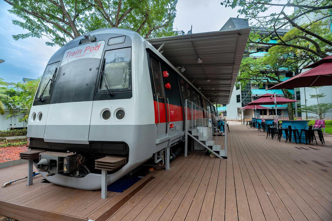 The first MRT train hotel will be open for bookings in second half of 2025