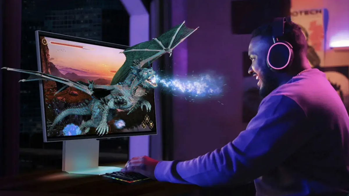 Get a $200 credit and a free headset when you preorder Samsung's latest 3D gaming monitor