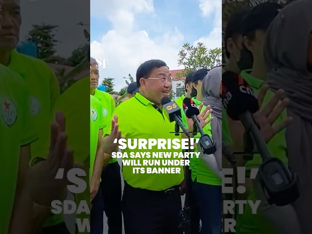 ‘Surprise!’: SDA says new party will run under its banner | GE2025