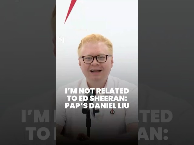 Not related to Ed Sheeran, but born with albinism: PAP’s Daniel Liu | GE2025