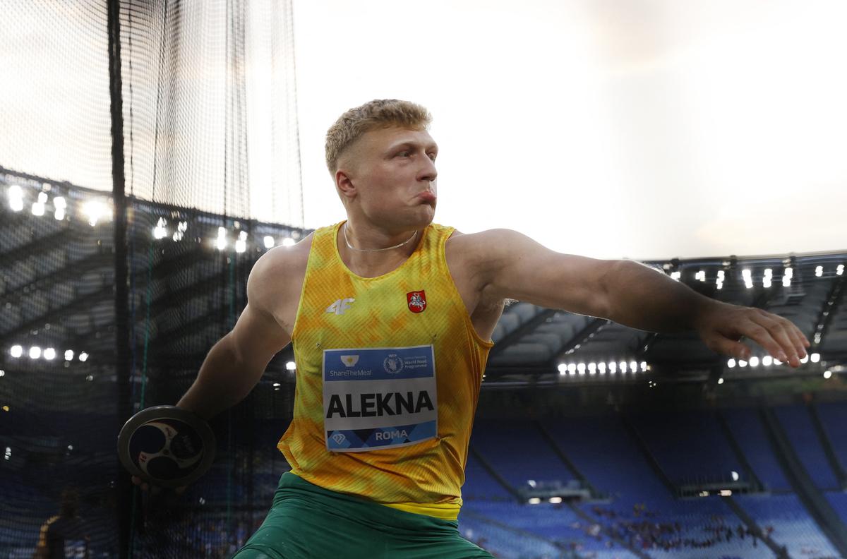 Lithuania’s Alekna smashes men’s discus world record