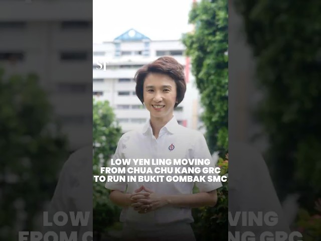 Low Yen Ling to move from Chua Chu Kang GRC to contest Bukit Gombak SMC