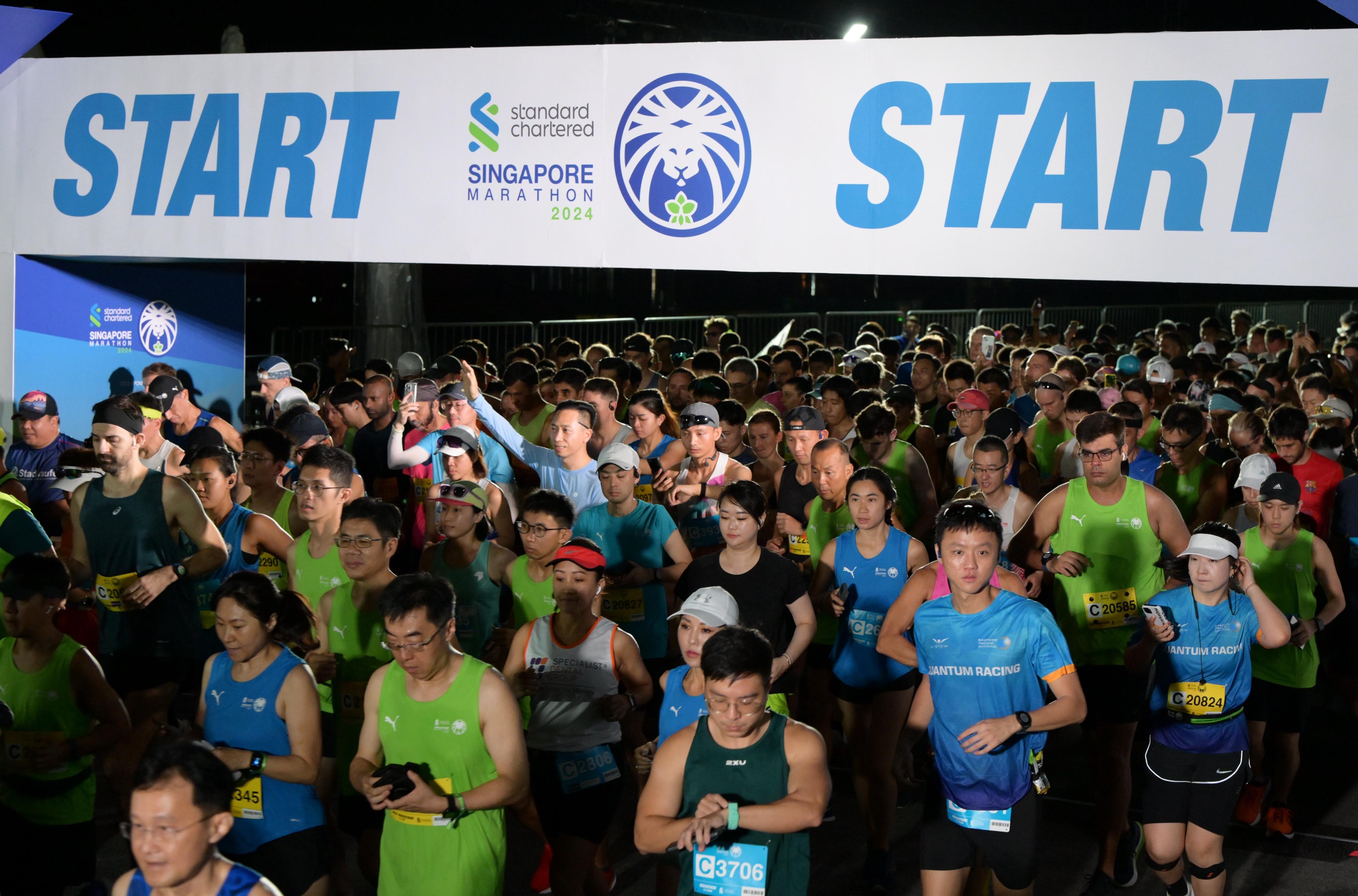 Stanchart Singapore Marathon 2025 to flag off at F1 Pit Building, end at Padang
