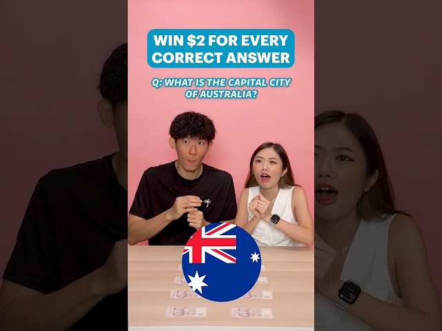Can You Guess The Capital City Of Australia? #shorts #lifeattsl