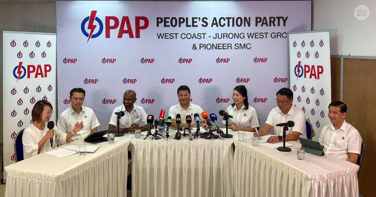 PAP unveils West Coast-Jurong West GRC team, including new faces Cassandra Lee and Hamid Razak