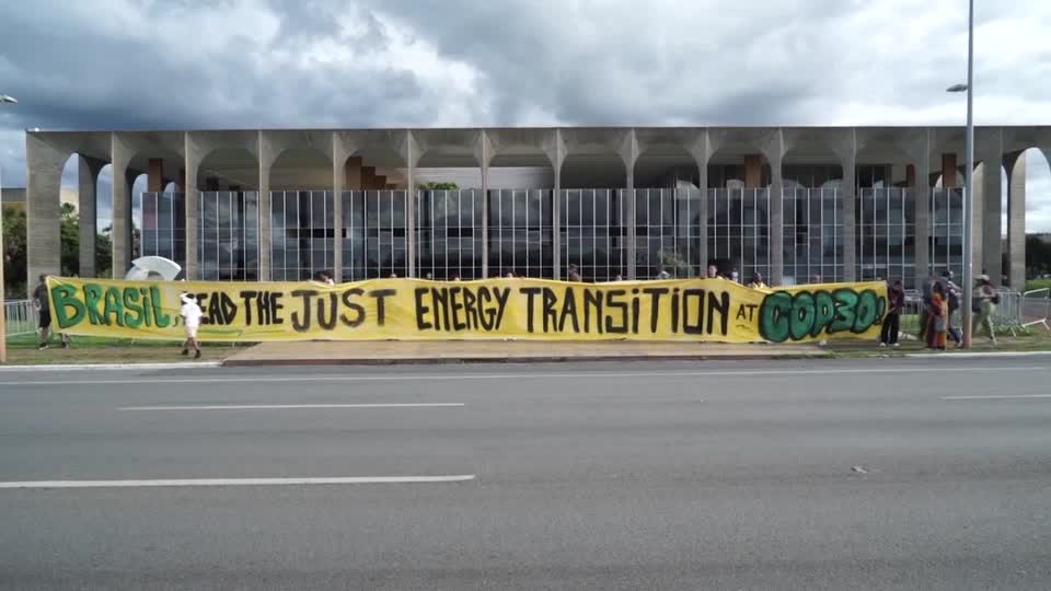 Climate activists urge Brazil to lead clean energy shift before cop30