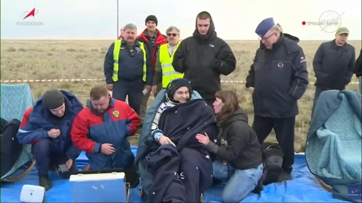 Nasa's oldest active astronaut returns to earth on 70th birthday