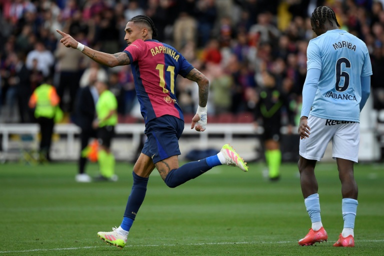 Liga leaders Barca make stunning comeback to beat Celta Vigo